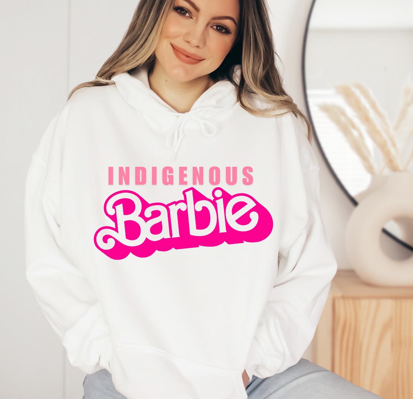 Indigenous Barbie-Hoodie